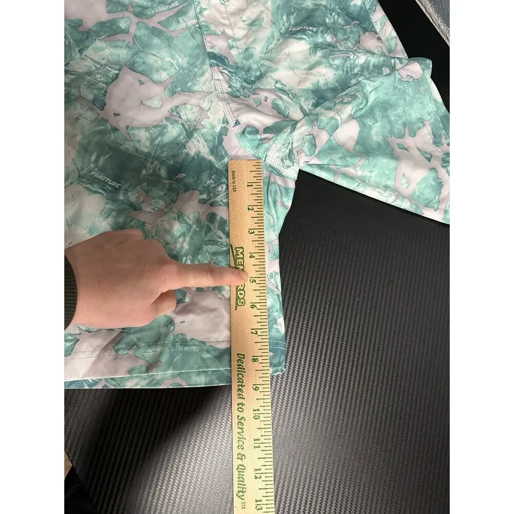Huk Performance Fishing Pursuit Mossy Oak Fracture Board Short Size 30